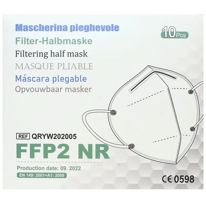 10 masques FFP2 NR