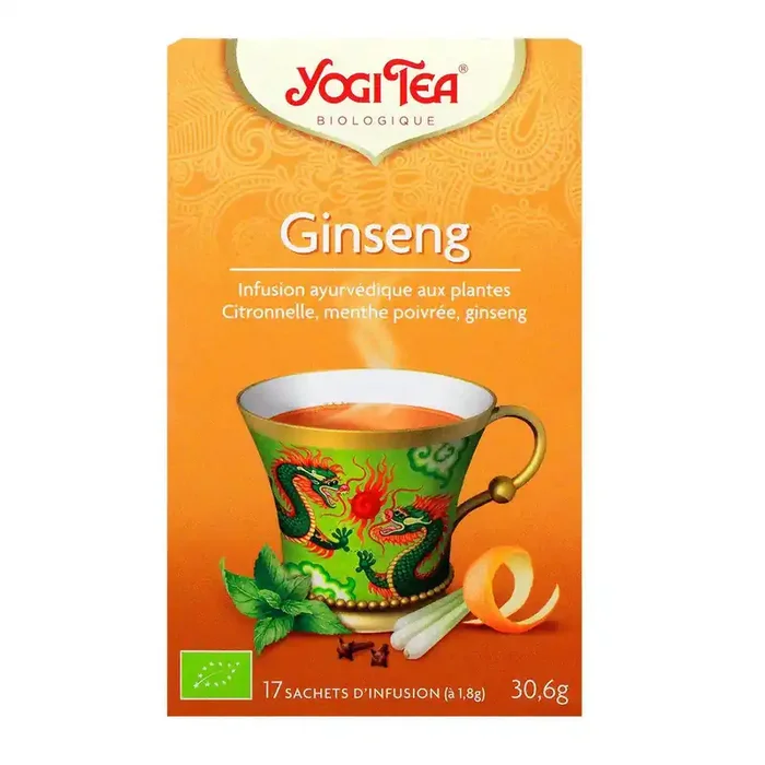 17 Sachets d‘infusion ginseng