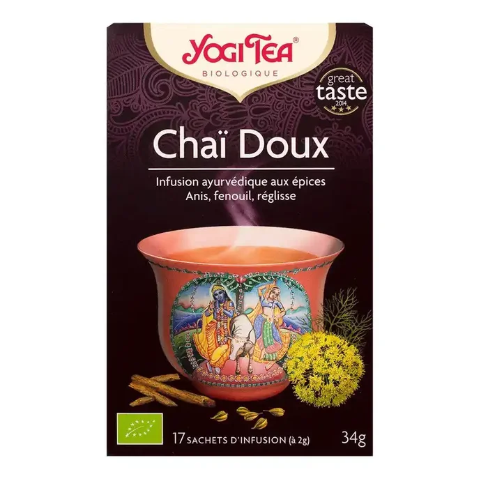 17 Sachets d‘Infusions Chaï doux