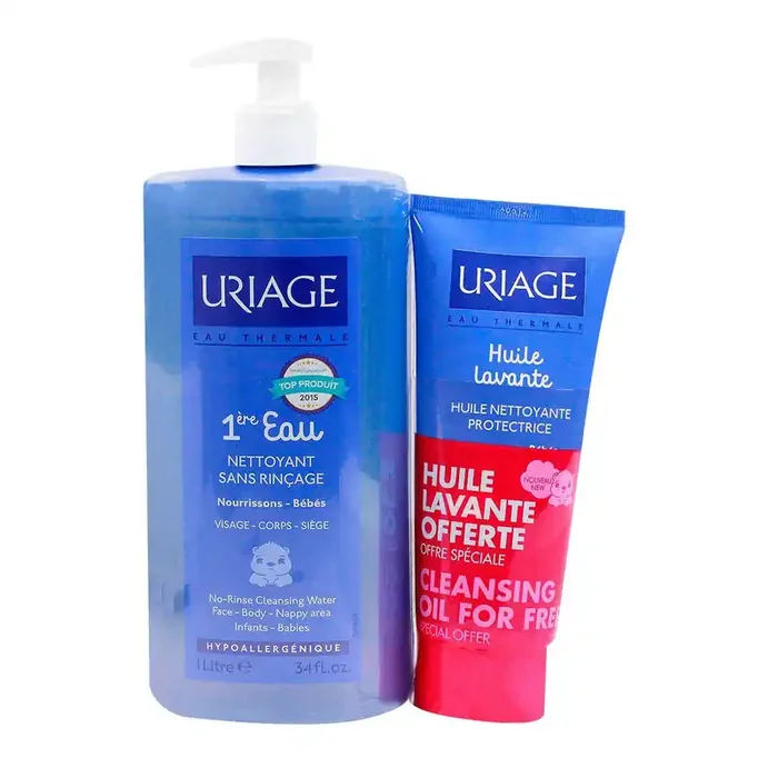 1ère eau nettoyante 1 l & huile lavante offerte