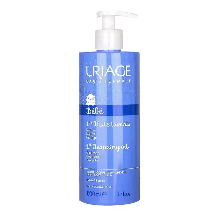 1ère HUILE LAVANTE BEBE 500ML URIAGE