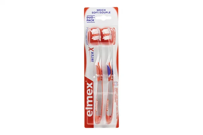 2 brosses à dents Inter X souple