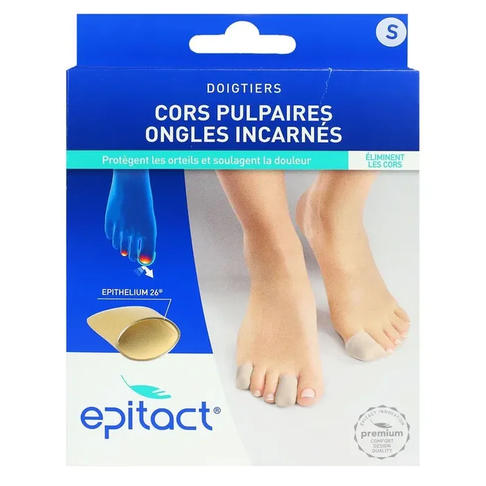 2 doigtiers à l‘épithélium 26 cors pulpaires ongles incarnés taille S