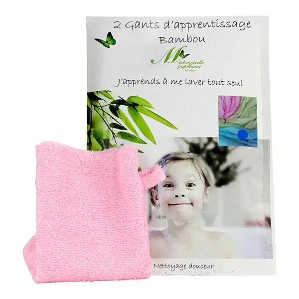2 gants d‘apprentissage bambou