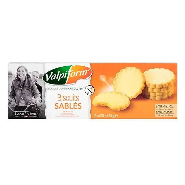 20 biscuits sablés 120g