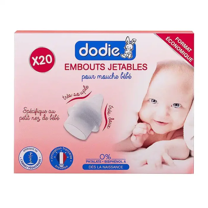 20 Embouts jetables pour mouche bébé