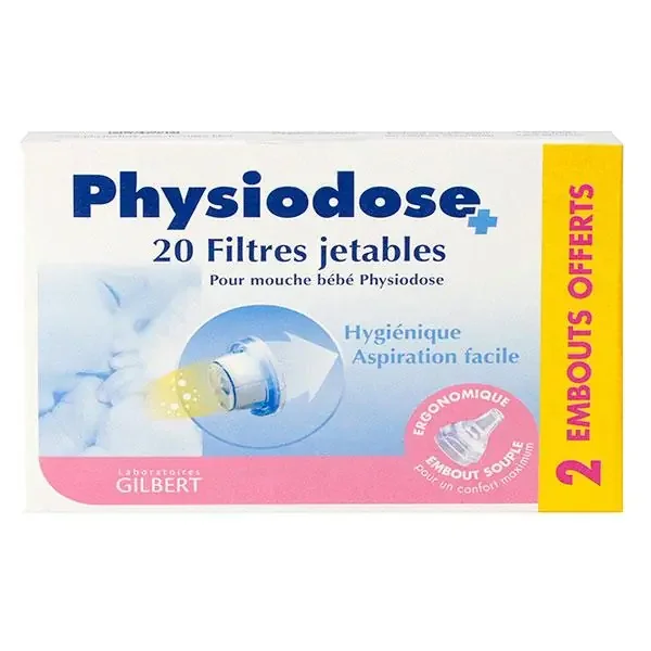 20 filtres jetables pour mouche-bébé