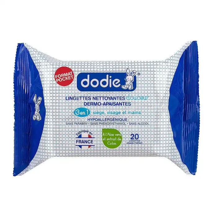 20 Lingettes nettoyantes