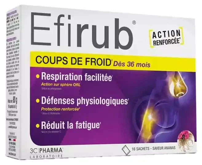 3C Pharma Efirub® – 16 Sachets