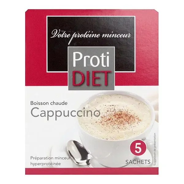 5 Sachets boisson chaude cappuccino
