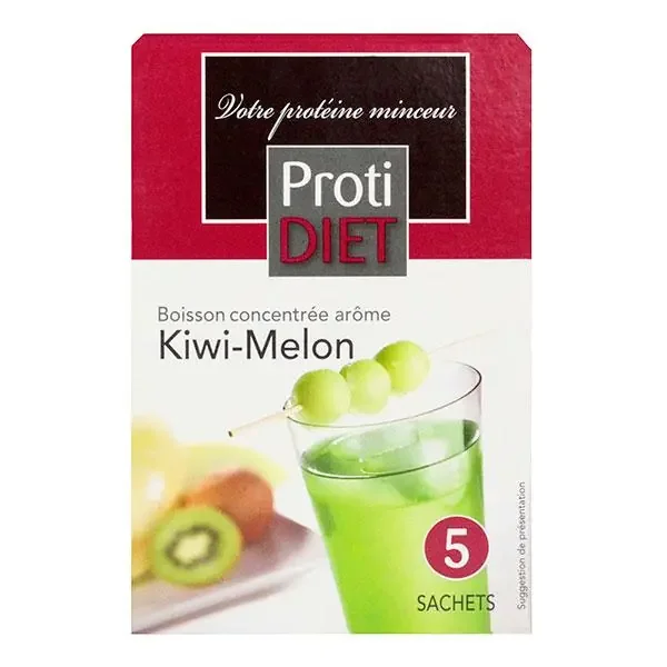 5 Sachets boisson concentrée kiwi-lemon