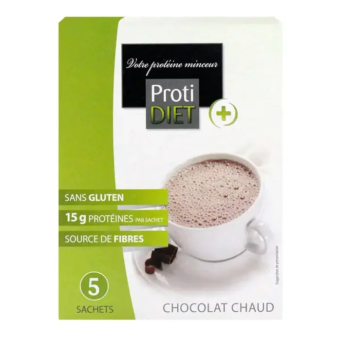 5 Sachets chocolat chaud sans gluten