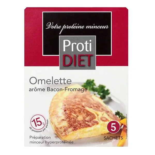5 Sachets omelette bacon-fromage