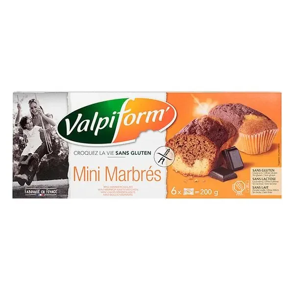 6 mini marbrés 200g