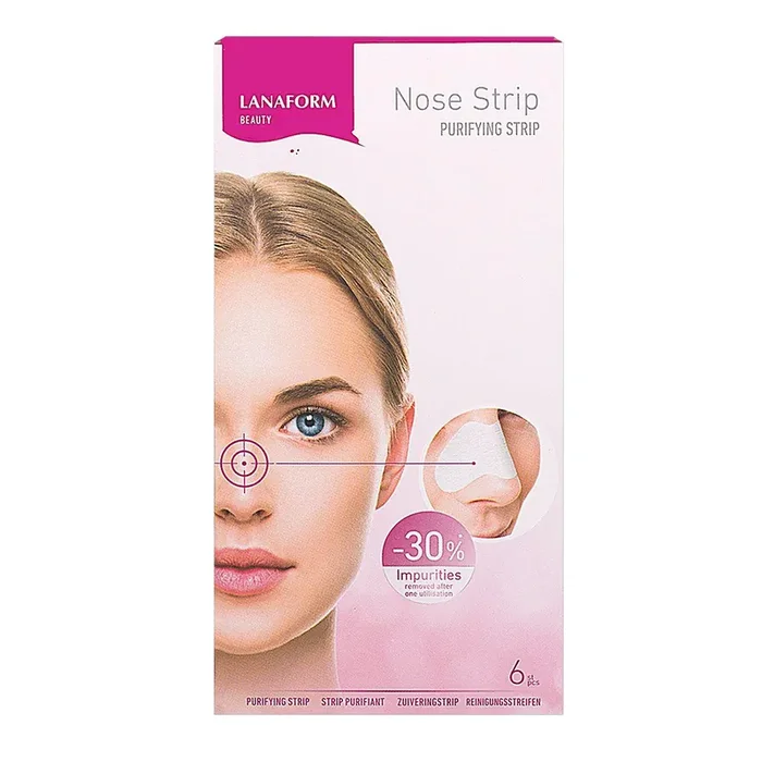 6 strips purifiants nez