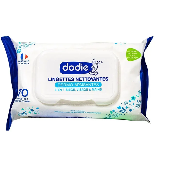 70 lingettes dermo-apaisantes