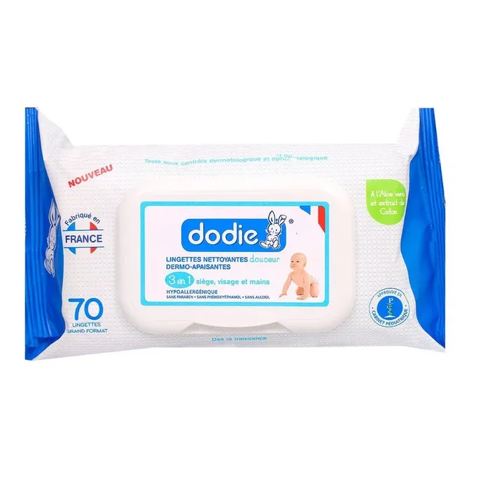 70 Lingettes nettoyantes