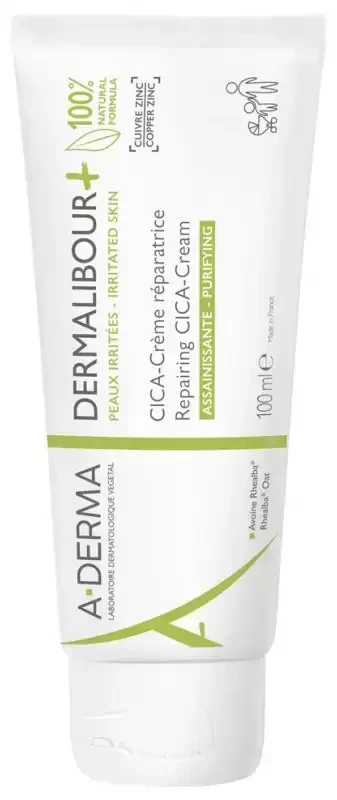 A-Derma Aderma Dermalibour + Cica – Crème Réparatrice Assainissante 100 ml