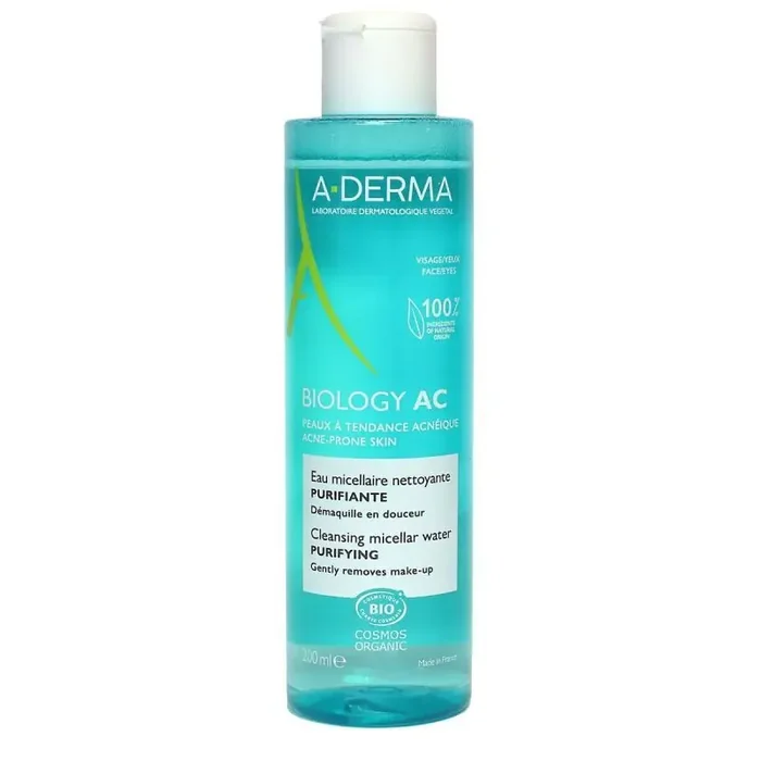 A-Derma Biology Ac Eau Micellaire Nettoyante 200mL