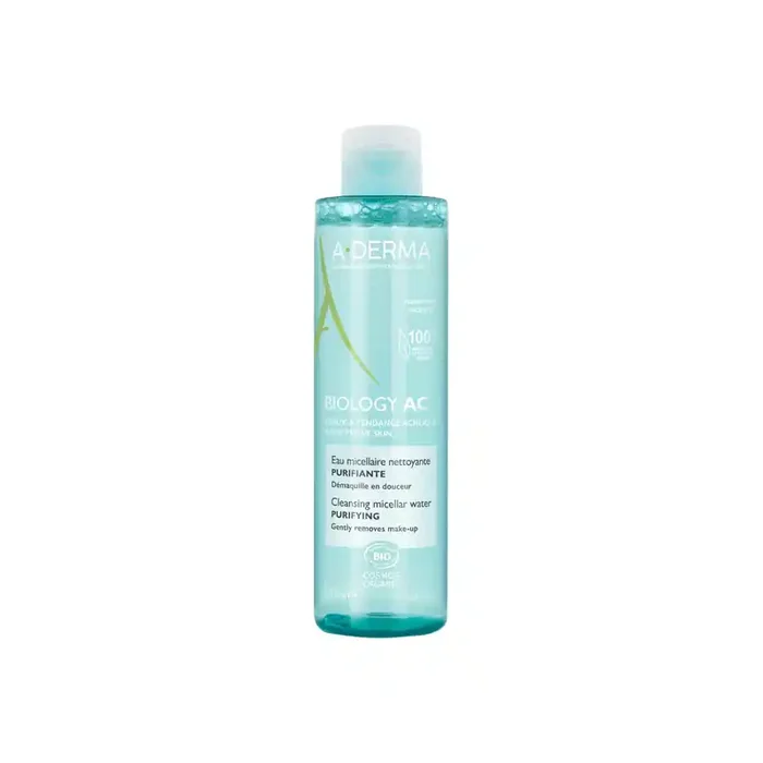 A-Derma Biology AC eau micellaire nettoyante purifiante bio 200ml