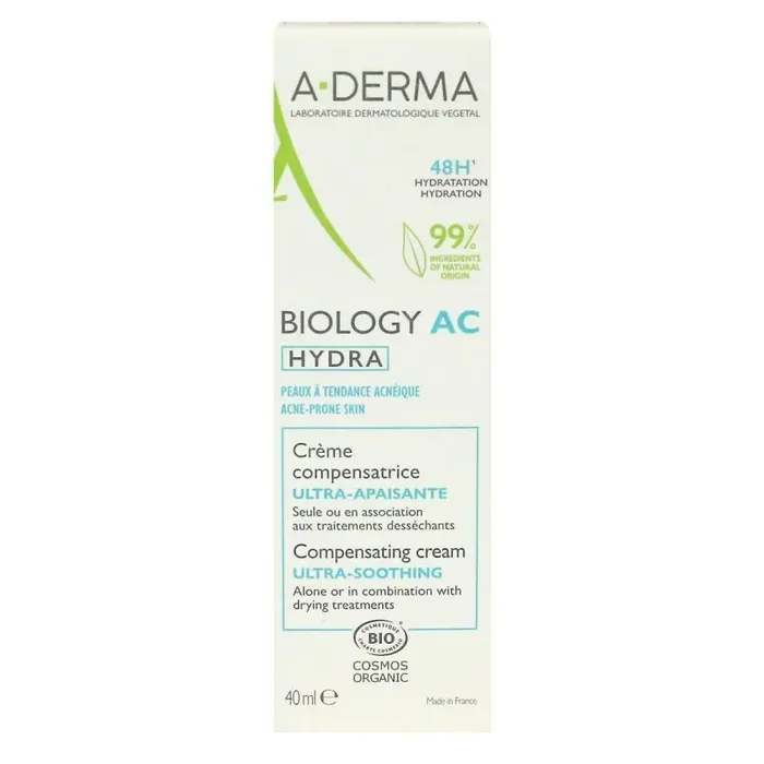 A-Derma Biology Ac Hydra Crème Compensatrice 40mL