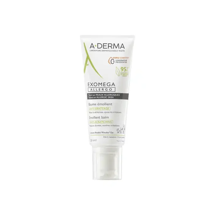 A-Derma Exomega Allergo baume emollient anti-grattage 200ml