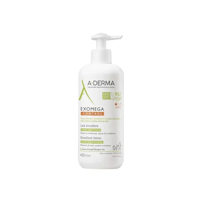 A-Derma Exomega control lait emollient anti-grattage 400ml