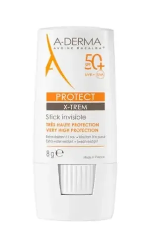 A-Derma protect x-trem stick invisible SPF50+ 8g