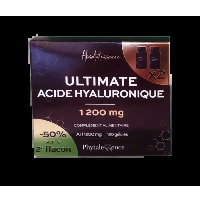ABSOLUTESSENCE ULTIMATE ACIDE HYALURONIQUE 120 GELULES PHYTALESSENCE