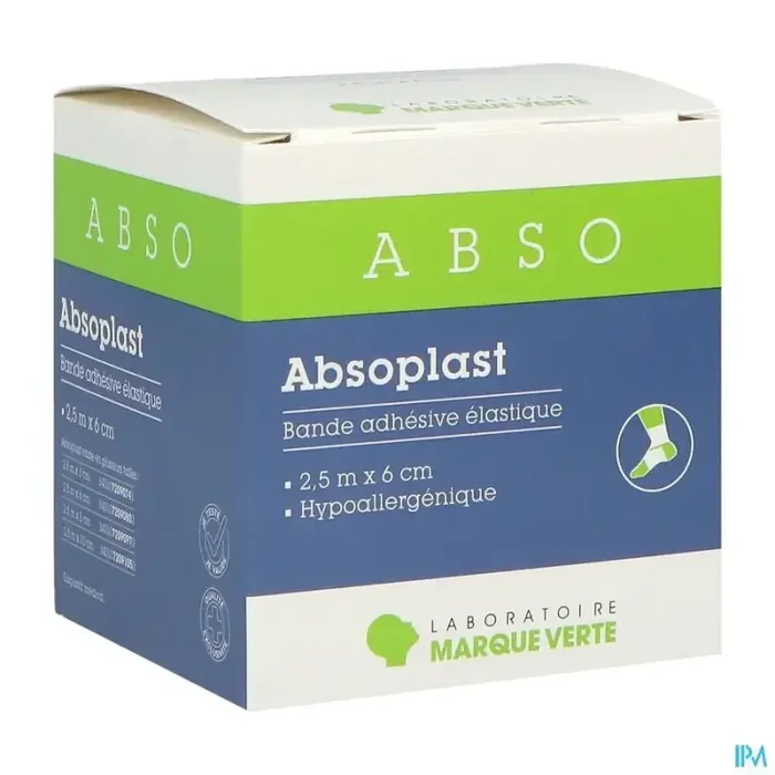 Absoplast bande adhesive elastique 2m5 x 6cm