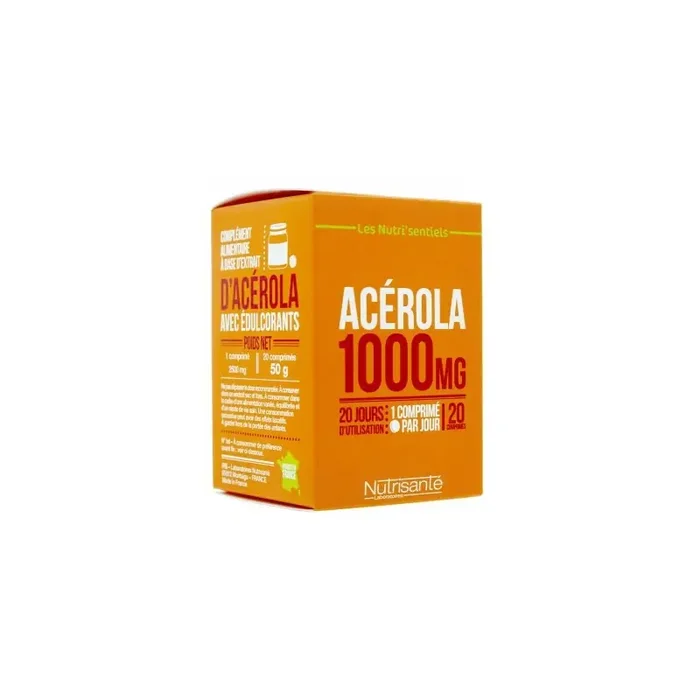 ACEROLA 1000mg 20 COMPRIMES NUTRISANTE