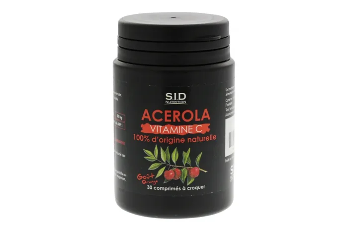 Acérola vitamine C 30 comprimés