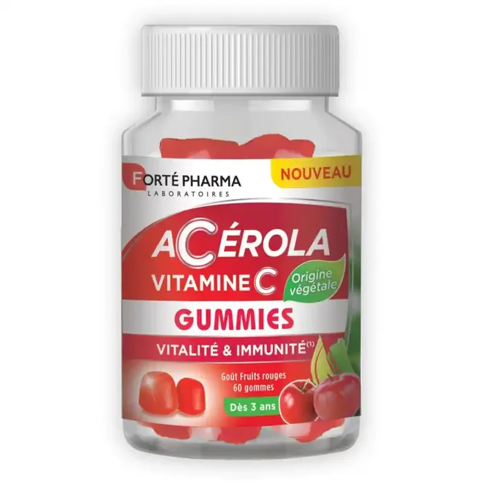ACEROLA VITAMINE C 60 GUMMIES FORTE PHARMA