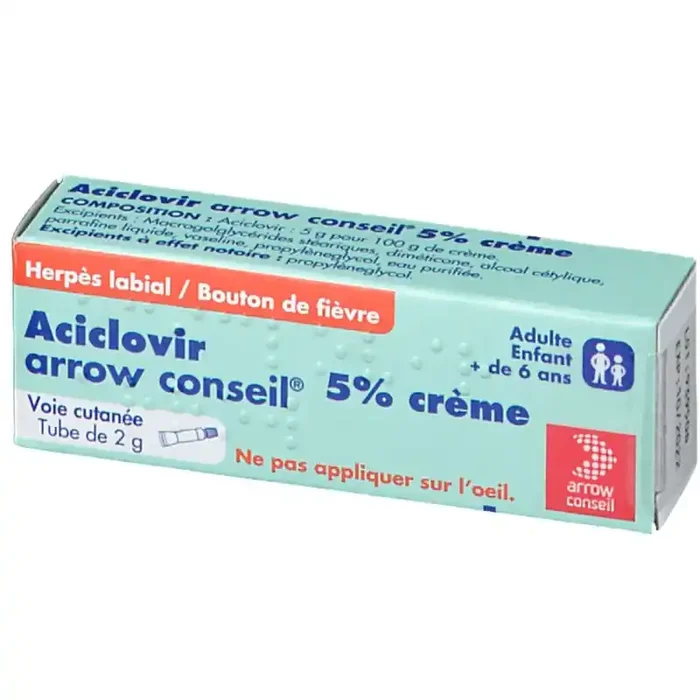 ACICLOVIR CREME 5% ARROW GENERIQUES