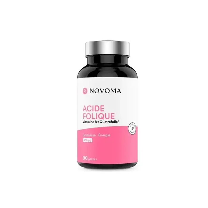 ACIDE FOLIQUE VITAMINE B9 90 GELULES NOVOMA