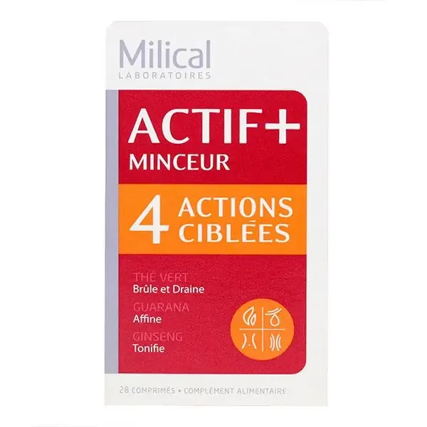 Actif+ minceur 4 actions ciblées