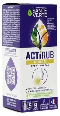 Actirub Spray Buccal 15 ml
