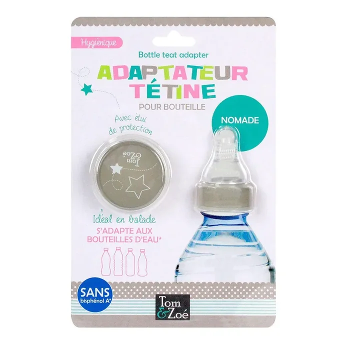 Adaptateur tétine pour bouteilles Tom & Zoé