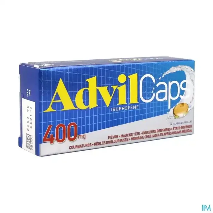 Advilcaps 400mg capsule molle 14