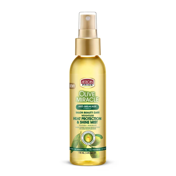 AFRICAN PRIDE OLIVE MIRACLE ≡ Brume De Protection Contre La chaleur