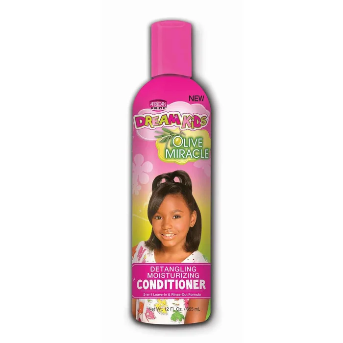 AFRICAN PRIDE OLIVE MIRACLE DREAM KIDS ≡ Après-Shampooing Démêlant