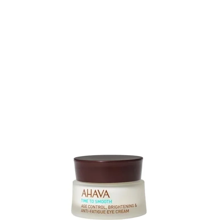 Ahava Time to Smooth Crème Contour des Yeux Anti-âge – Anti-fatigue & Eclat