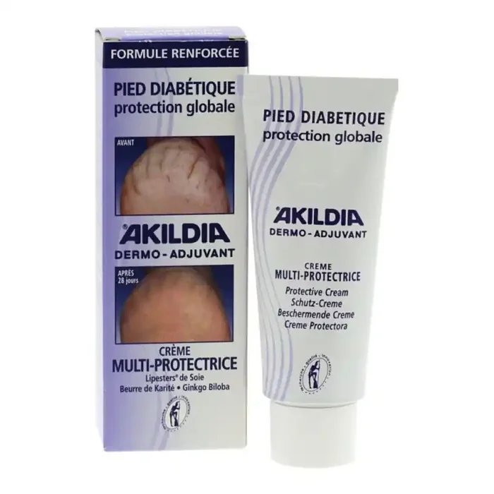 Akildia Crème Multi-protectrice Pied diabétique 75ml