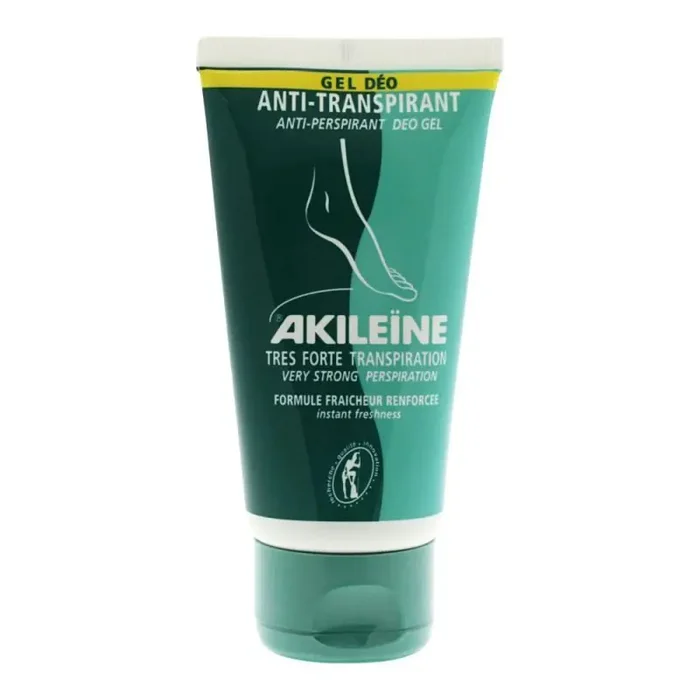 Akileine Gel-Déo Anti-transpirant pour pieds – 75Ml