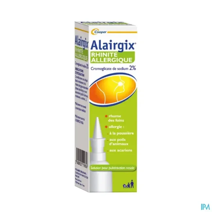 Alairgix rhinite allergique 2% solution pulverisation nasal 15ml