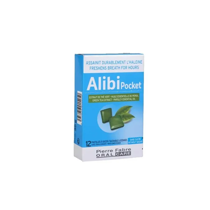 ALIBI POCKET 12 PASTILLES A SUCER PIERRE FABRE ORAL CARE