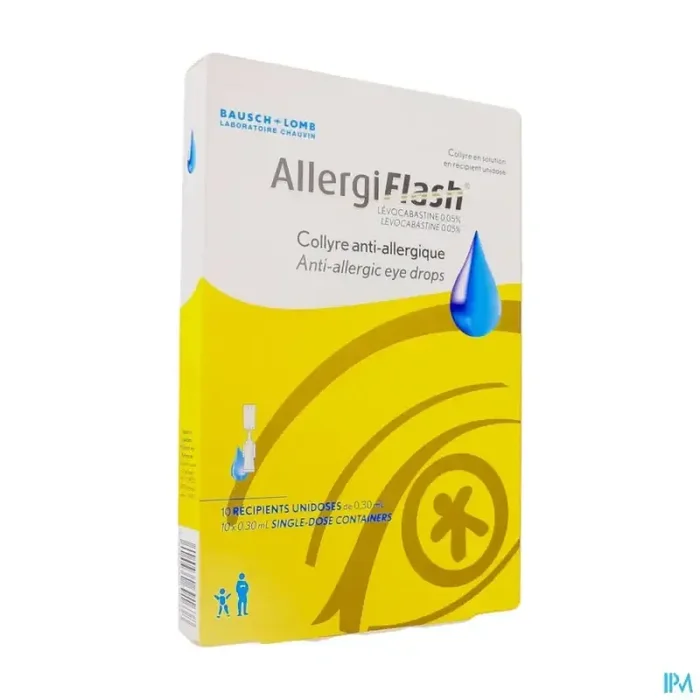 Allergiflash 0.05% collyre solution unidose 0ml3 10