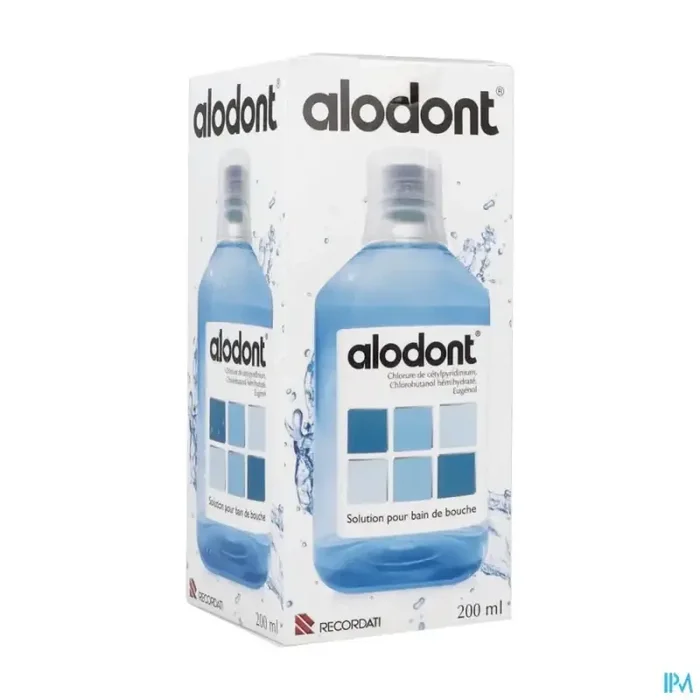 Alodont solution pour bain de bouche flacon avec gobelet 200ml