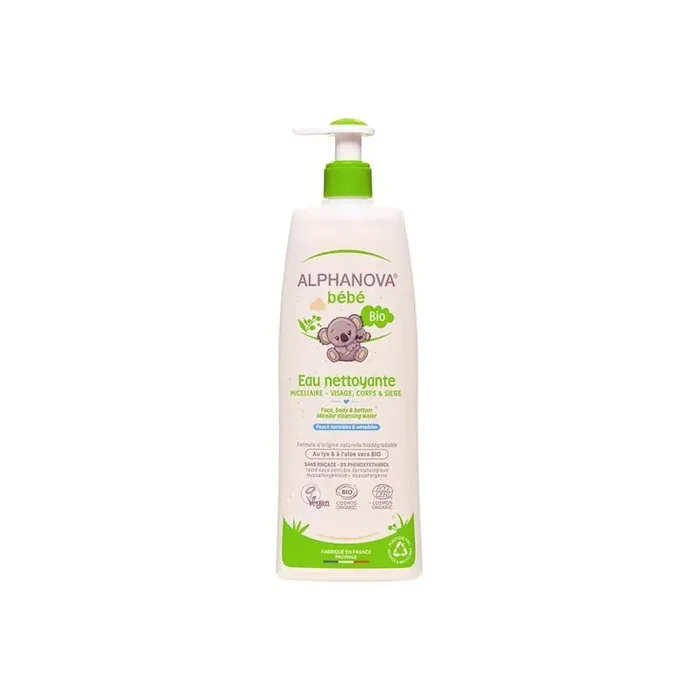 Alphanova bebe eau nettoyante bio 500ml