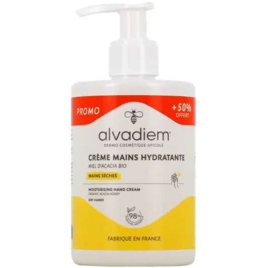 Alvadiem crème mains hydratantes 250ml